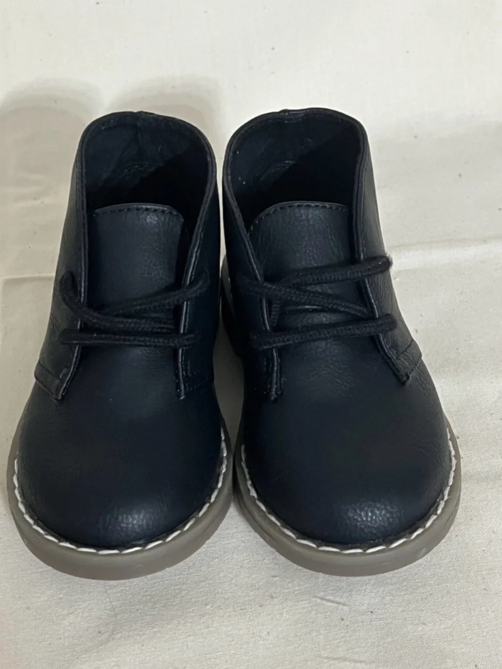 The Children's Place Boy's Black Lace up shoes